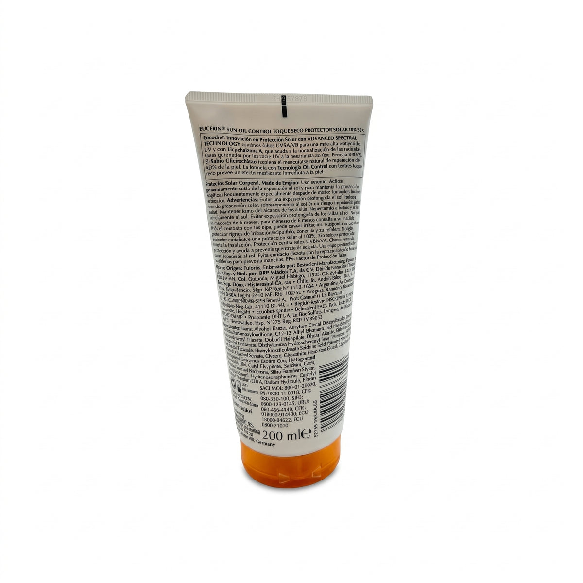 Bloqueador Eucerin Oil Control FPS50 200ML