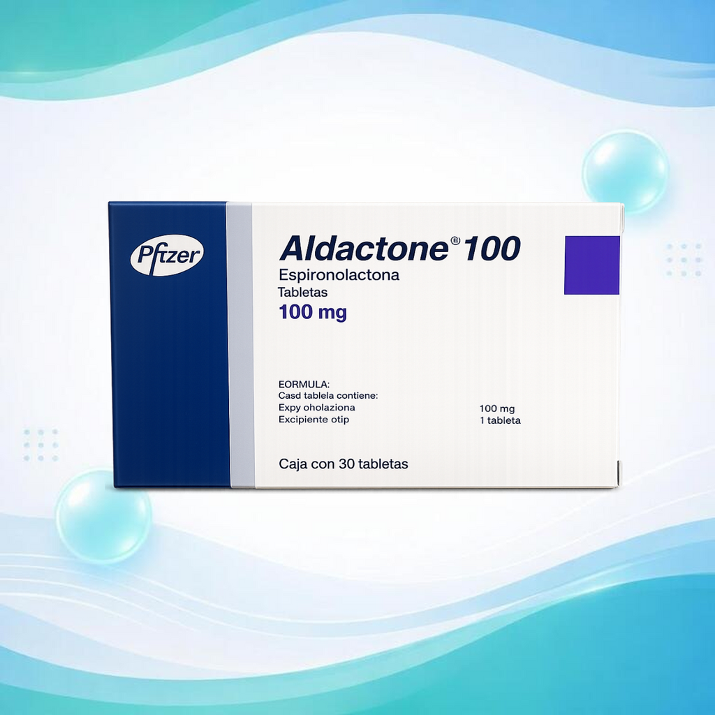 Aldactone 100 mg 30 tabletas