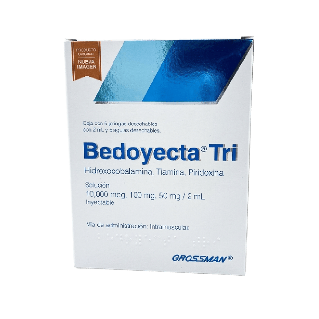 BEDOYECTA TRI 50000 5X2ML