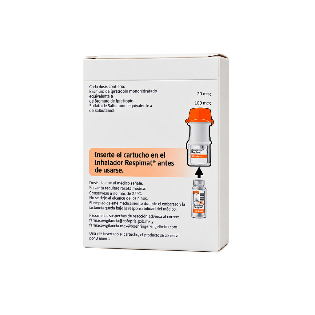 Combivent Respimat 1.68 mg/8.77 mg/1 ml