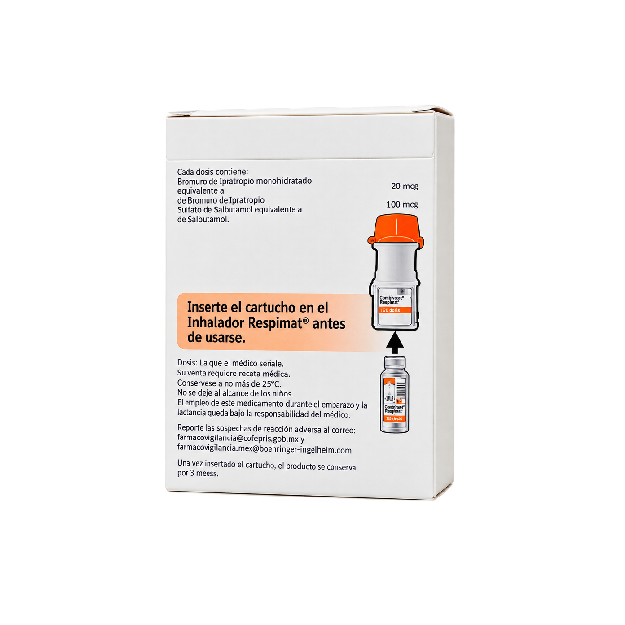 Combivent Respimat 1.68 mg/8.77 mg/1 ml