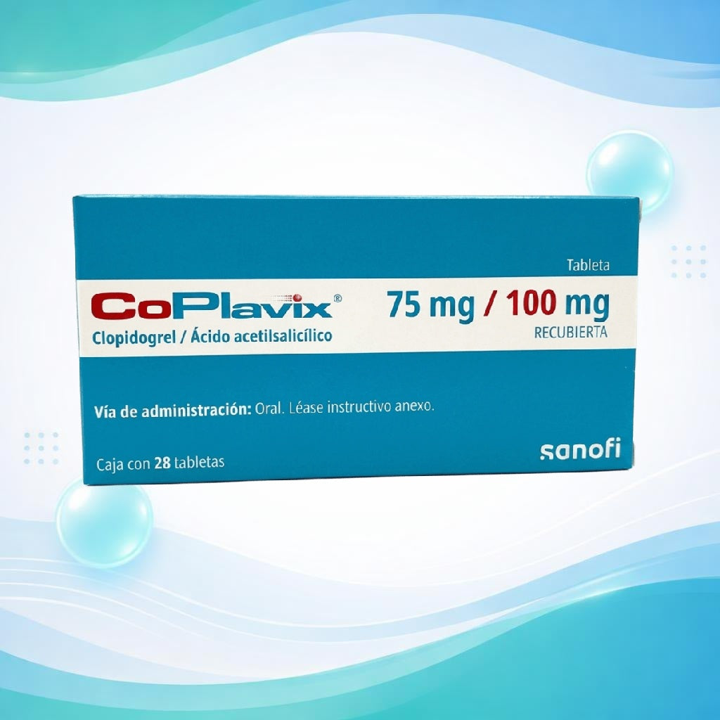 COPLAVIX 75/100 MG 28 TAB