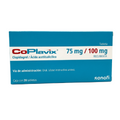 COPLAVIX 75/100 MG 28 TAB