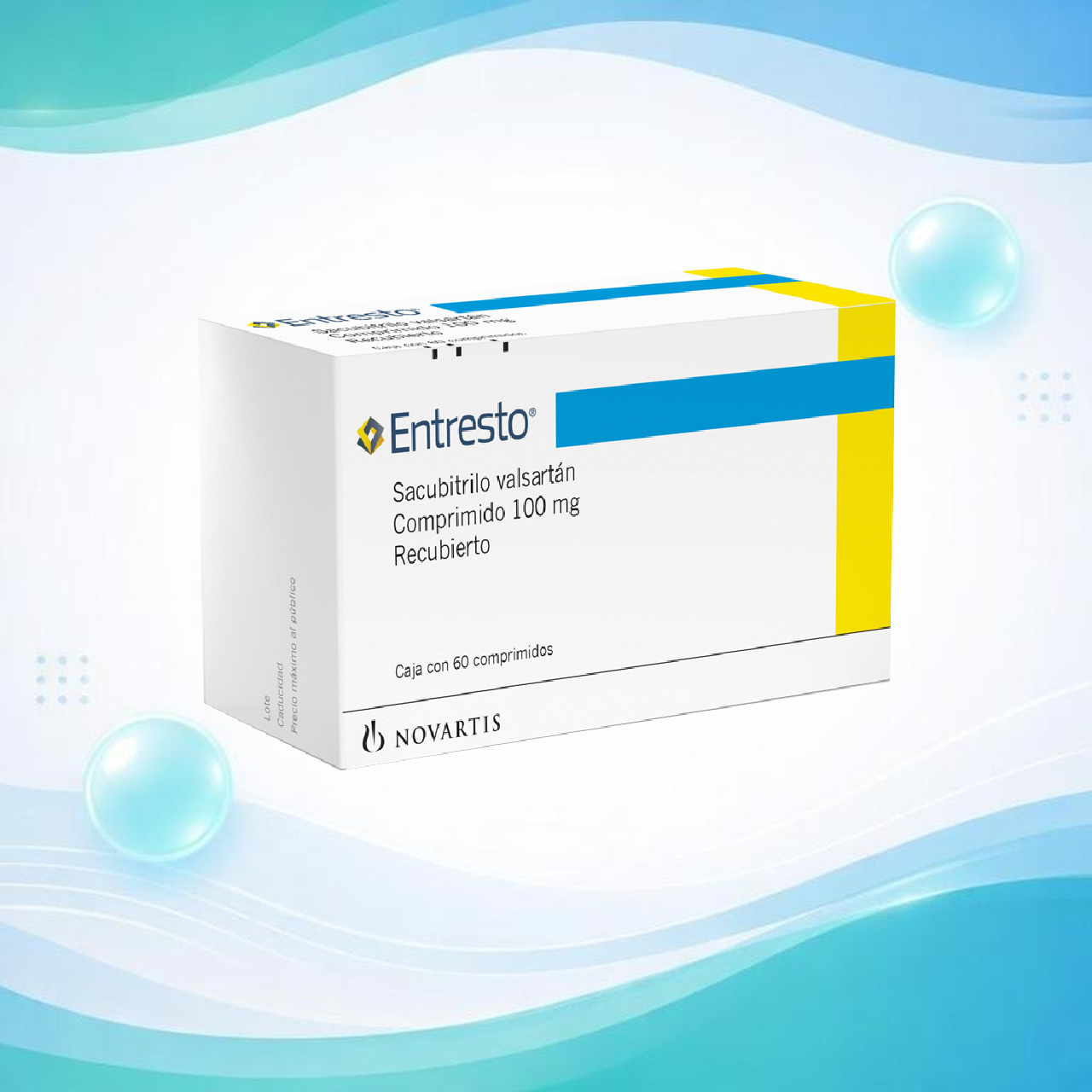 Entresto 100 mg 60 comprimidos