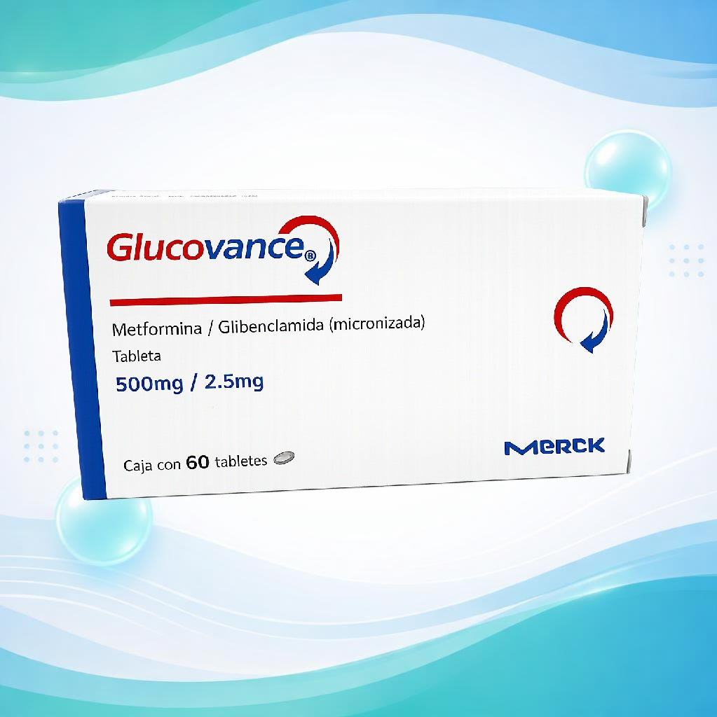 GLUCOVANCE 500/2.5MG 60 TAB