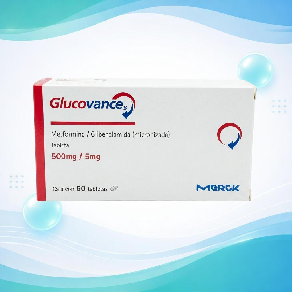 GLUCOVANCE 500/5 MG 60 TAB