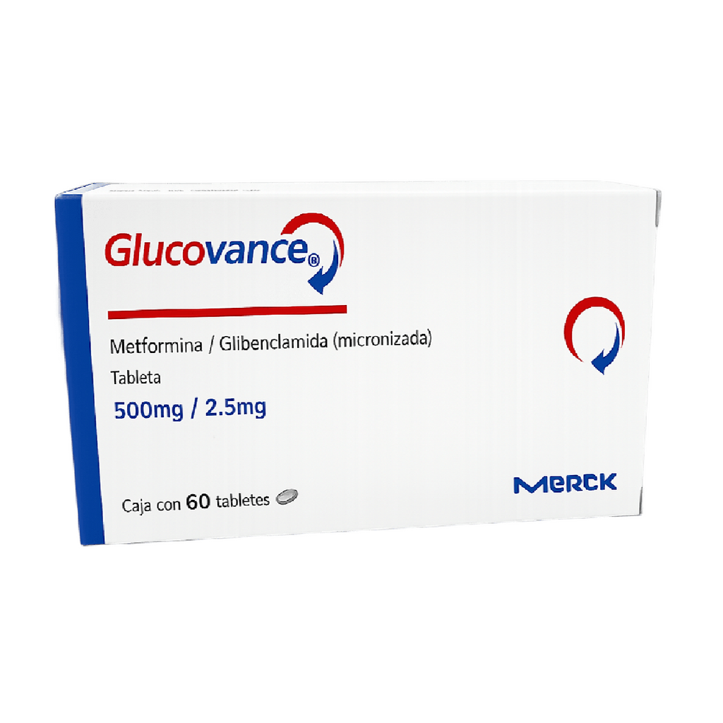 GLUCOVANCE 500/2.5MG 60 TAB