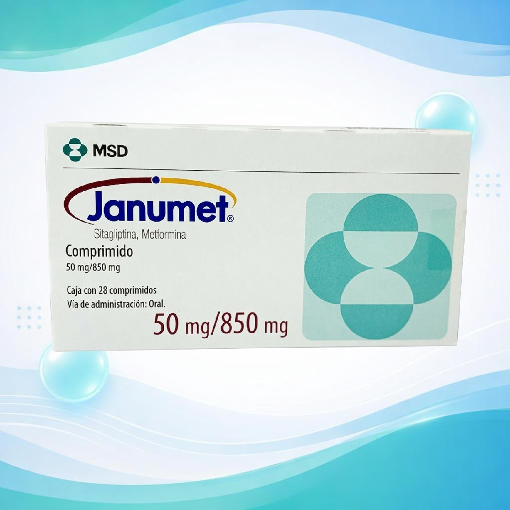 JANUMET 50/850 MG 28 CPR