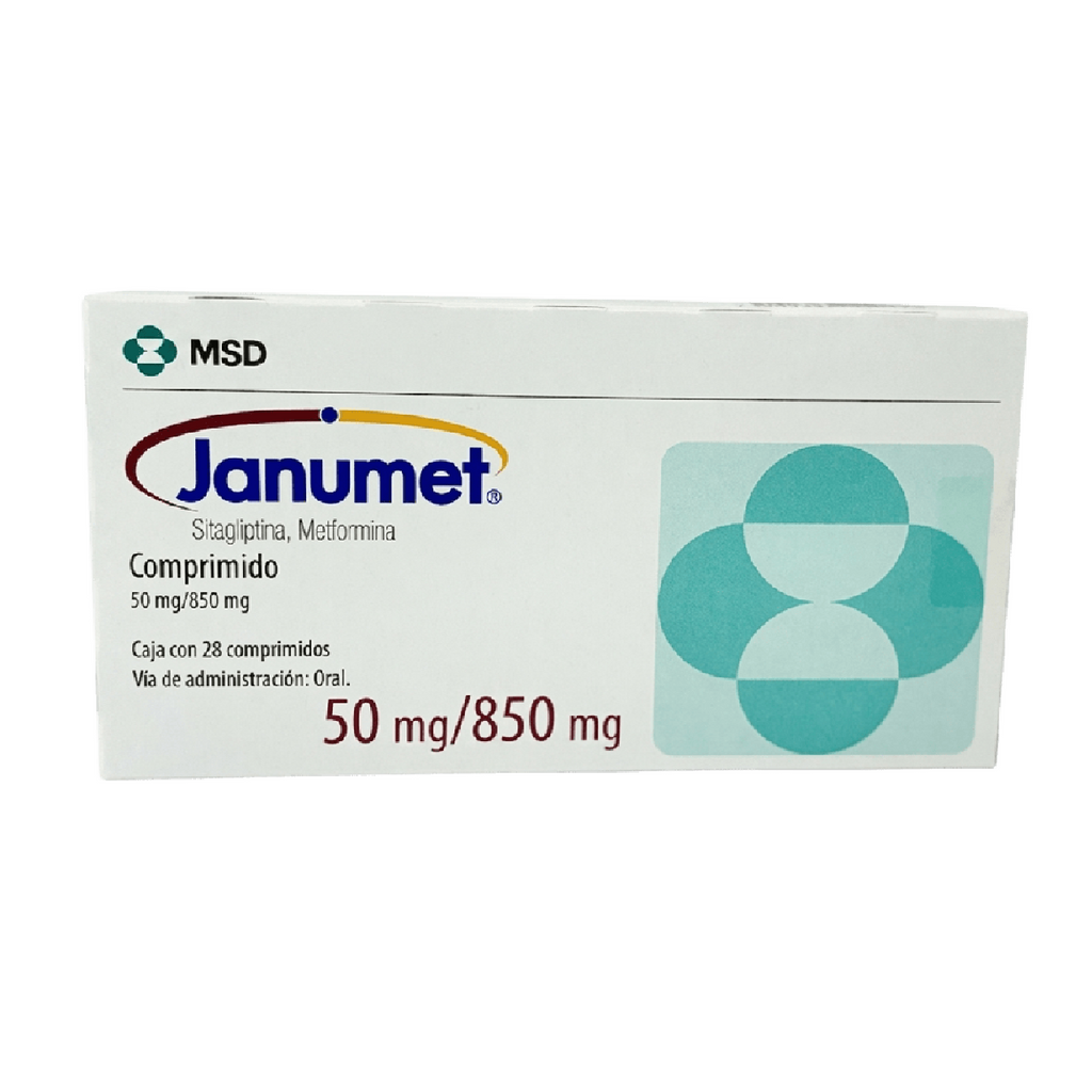 JANUMET 50/850 MG 28 CPR
