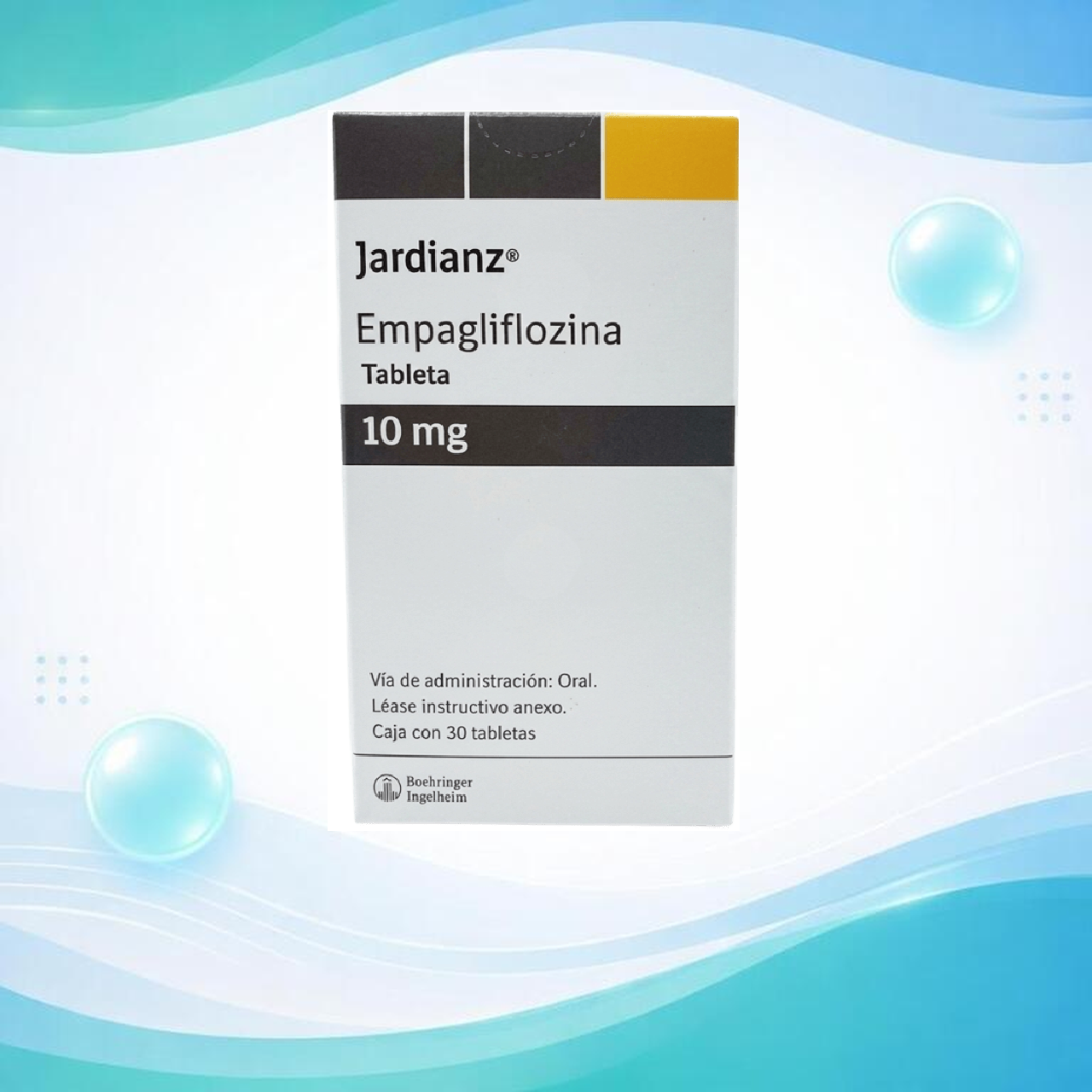 Jardianz 10 mg 30 tabletas