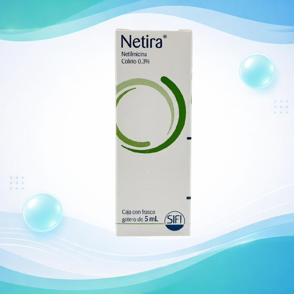 NETIRA 0.3% OFTA 5ML SOL