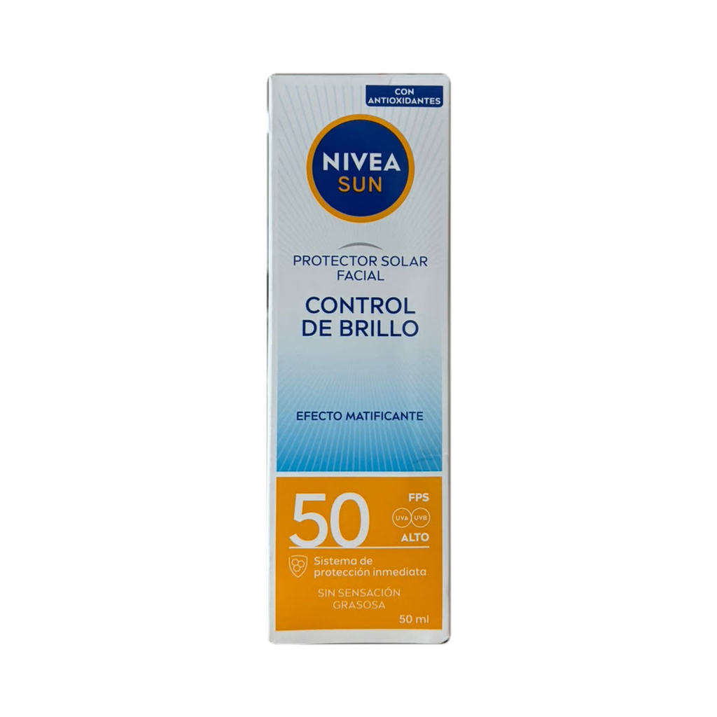 Protector Solar Facial Control Brillo (FPS 50) 50 ml