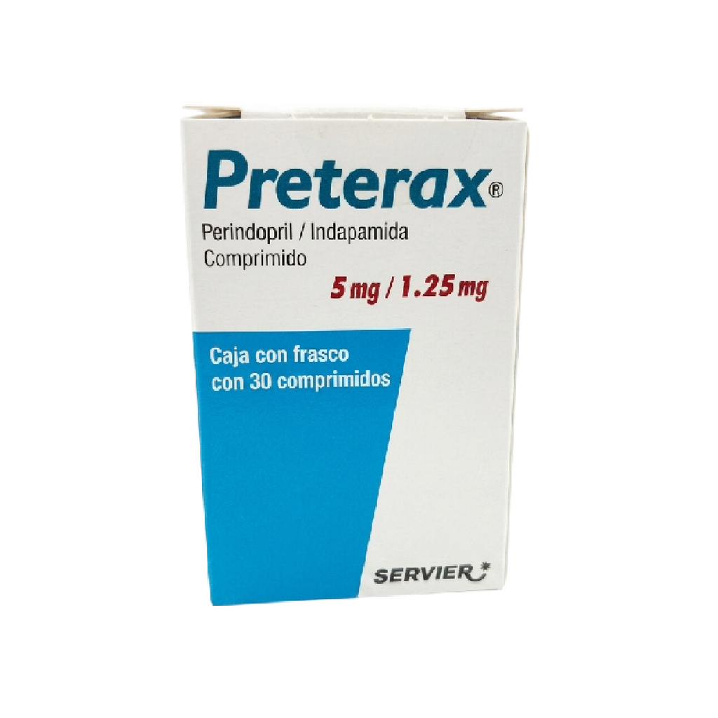 PRETERAX 5/1.25MG 30 CPR
