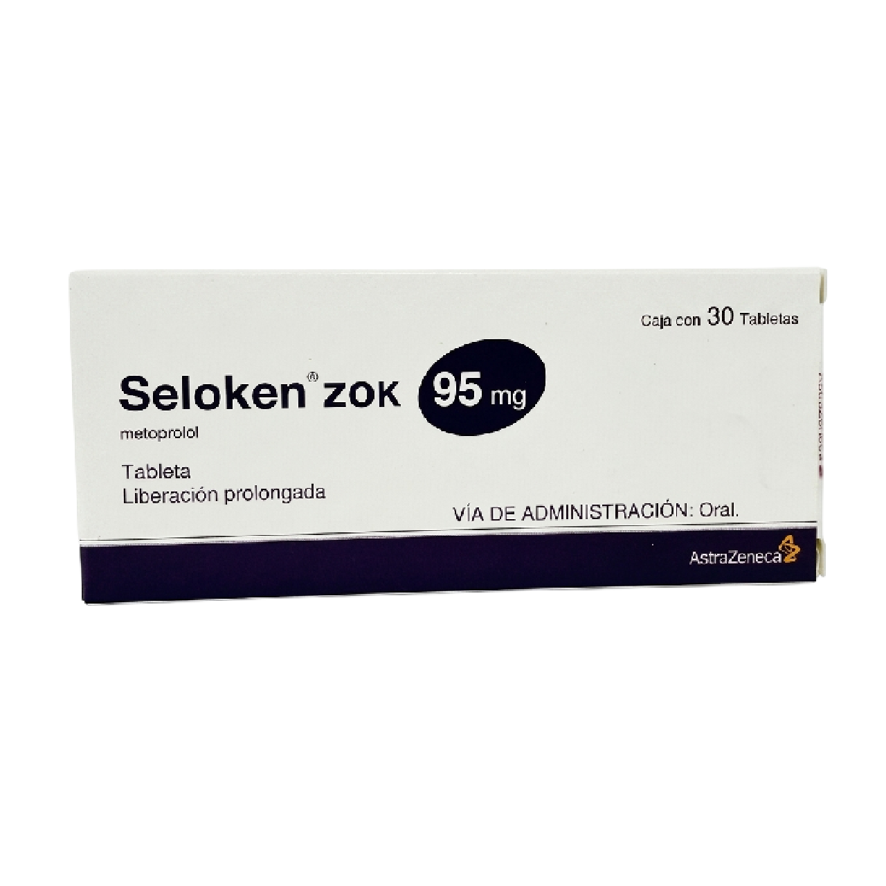 SELOKEN ZOK LP 95MG 30 TAB