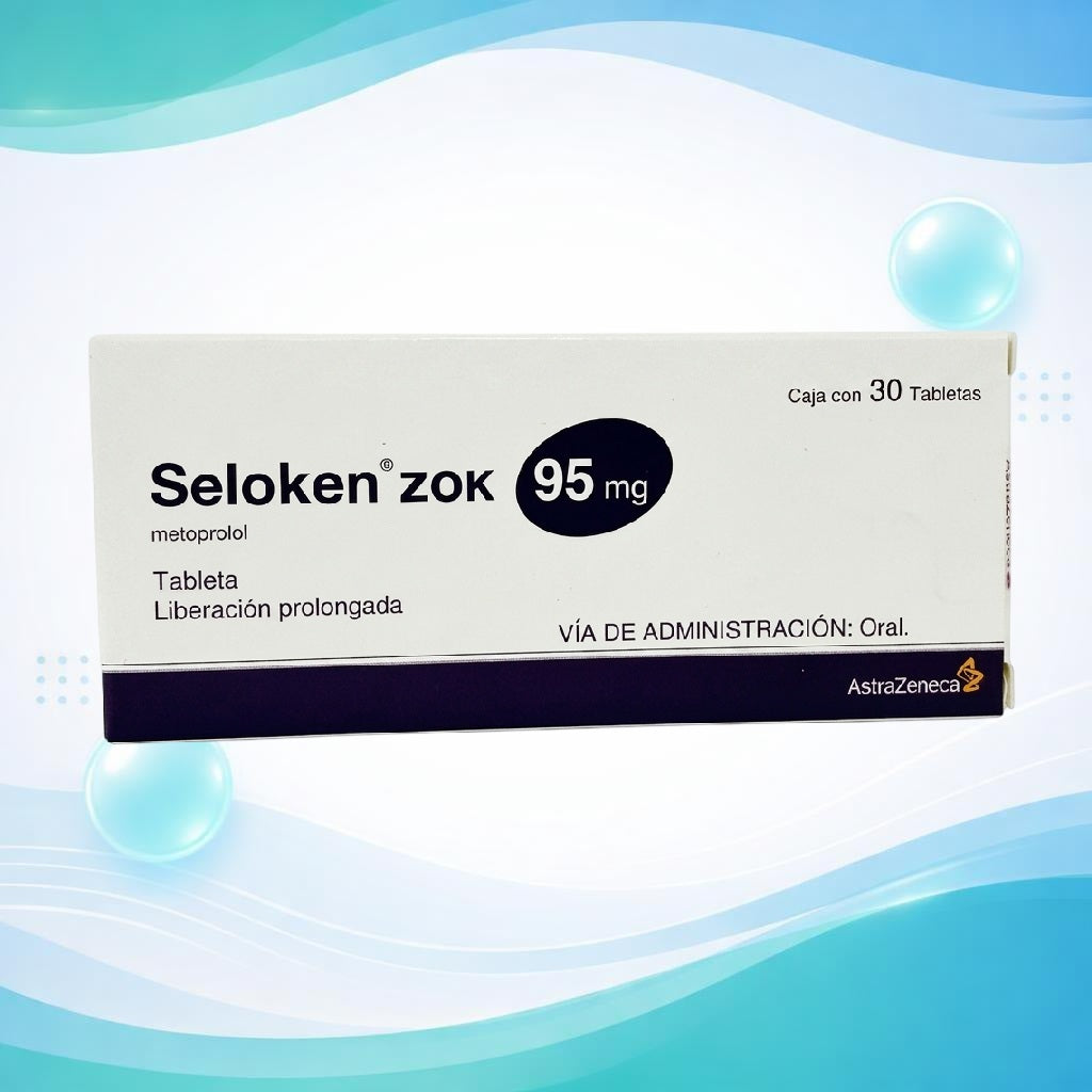 SELOKEN ZOK LP 95MG 30 TAB