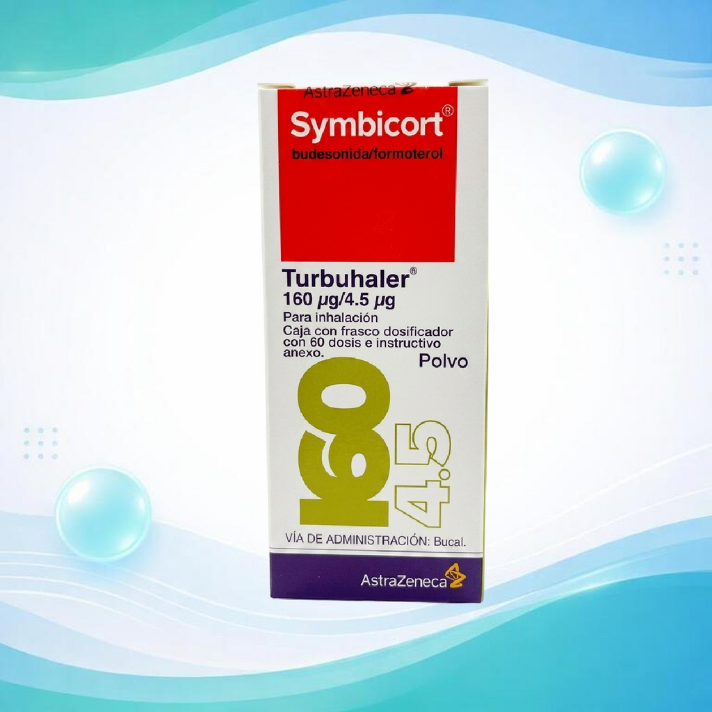 Symbicort 160/4.5 mcg polvo 60 dosis