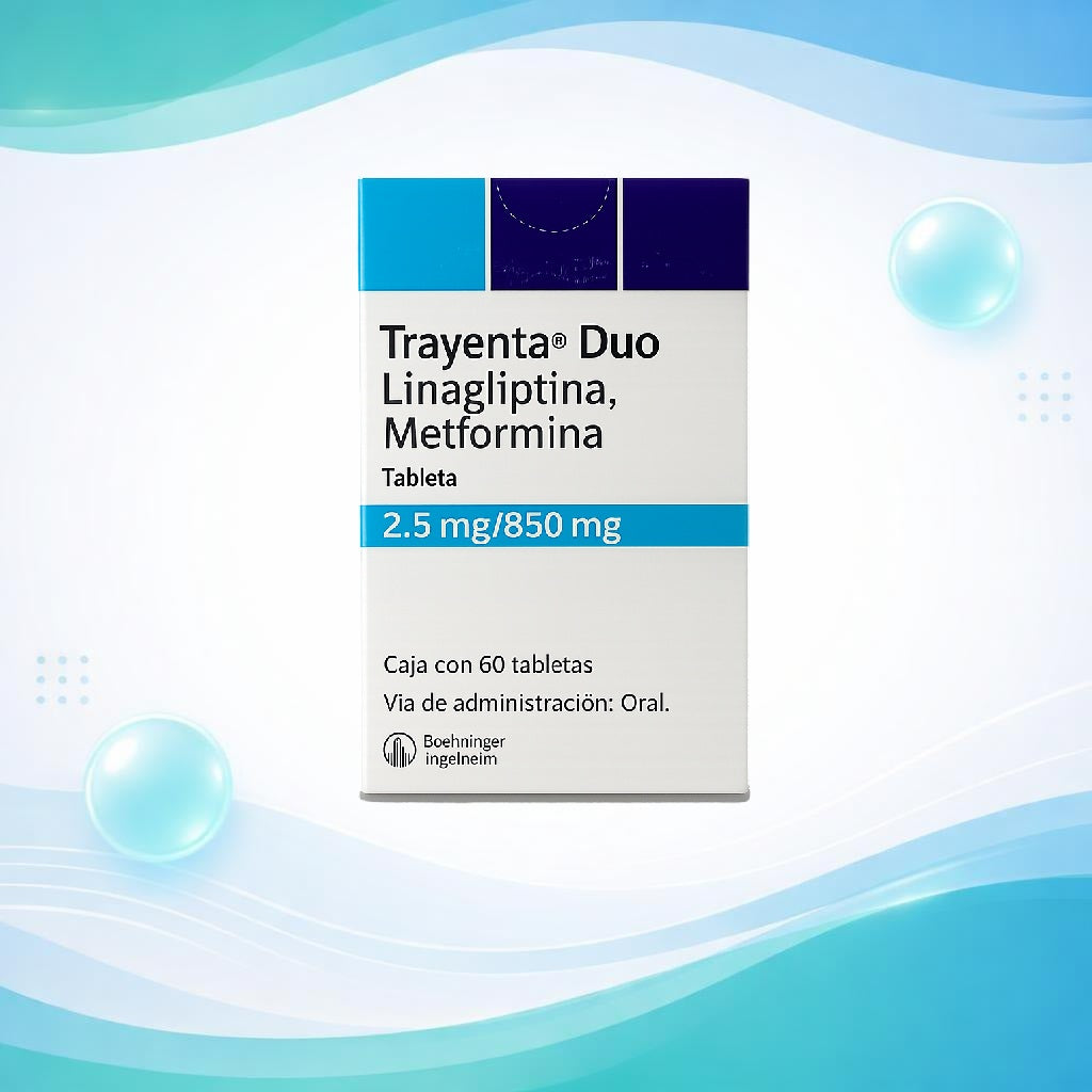 TRAYENTA DUO 2.5/850MG 60 TAB
