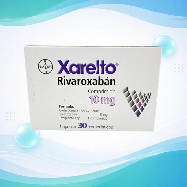 Xa-relto 10 mg 30 grageas