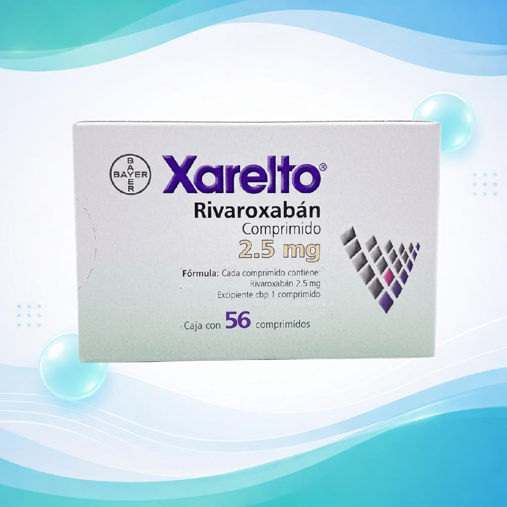 XARELTO 2.5 MG 56 CPR