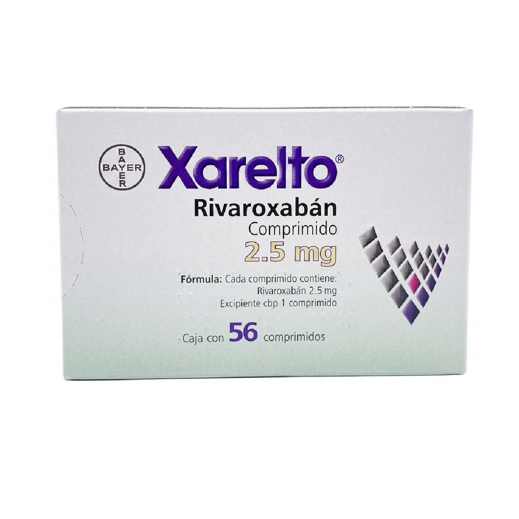 XARELTO 2.5 MG 56 CPR
